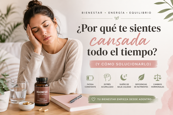 ¿Por qué te sientes cansada todo el tiempo (y cómo solucionarlo)?