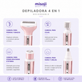 Depiladora Femenina 4 en 1: Belleza y Suavidad Total