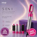 Secador de cabello Eléctrico 5 en 1 con Estuche (Color Surtido)